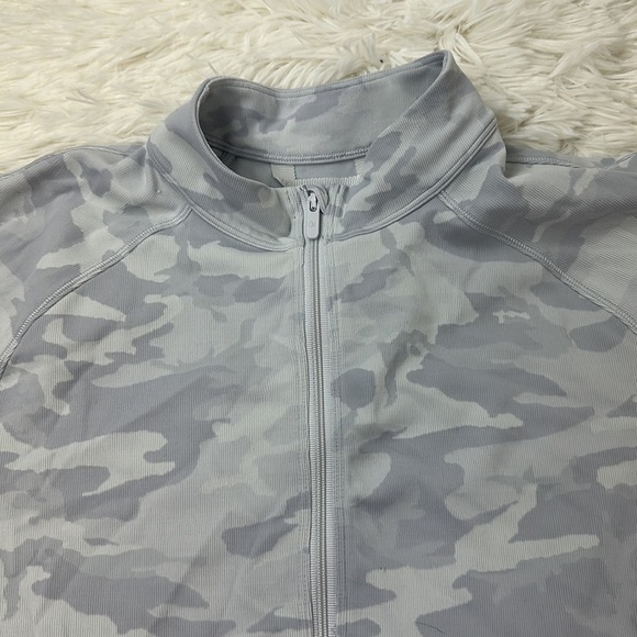 Lululemon Pace Pursuit Incognito Camo Jacquard Alpine White Starlight - Picture 2 of 7